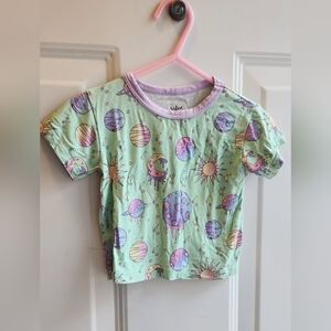 Ploom Baby Space Tshirt Bamboo 6-12m